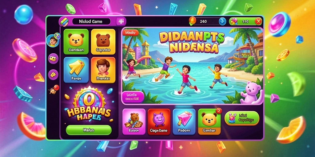Fitur multiplayer untuk bermain bersama teman.