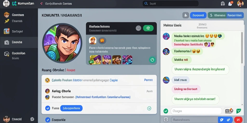 Pemain berinteraksi dalam mode multiplayer yang seru.