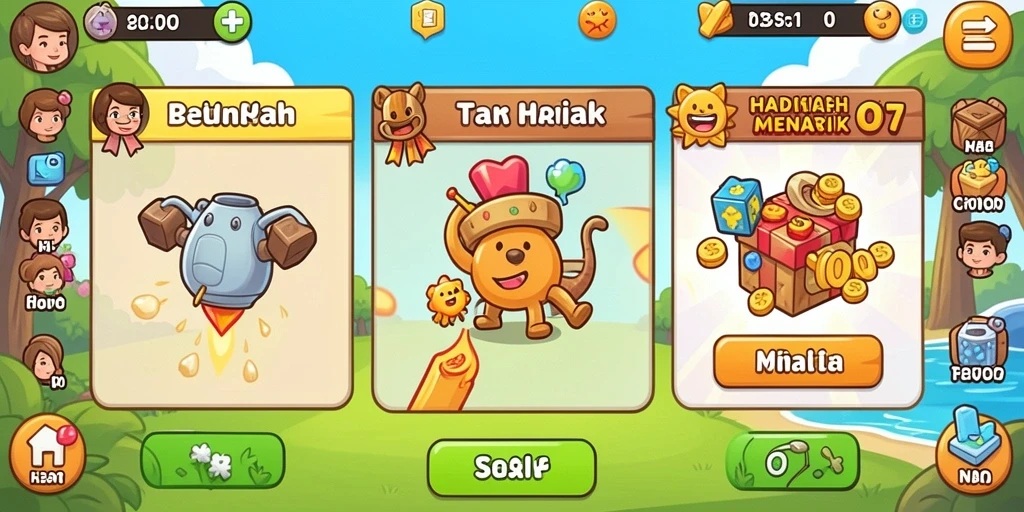 Sistem reward yang menarik untuk semua pemain.
