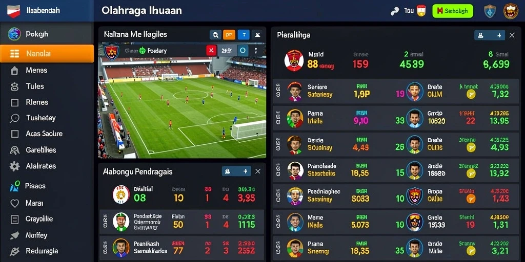Pemandangan grafis yang memukau dalam HOKI9.