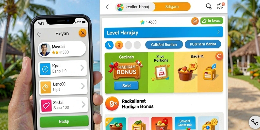 Mode permainan multiplayer yang seru dan kompetitif.