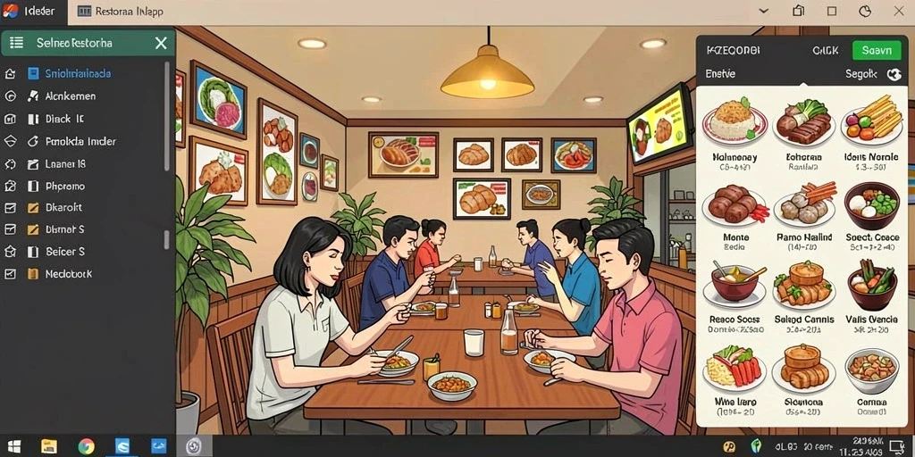 Screenshot menampilkan fitur bonus menarik yang baru.