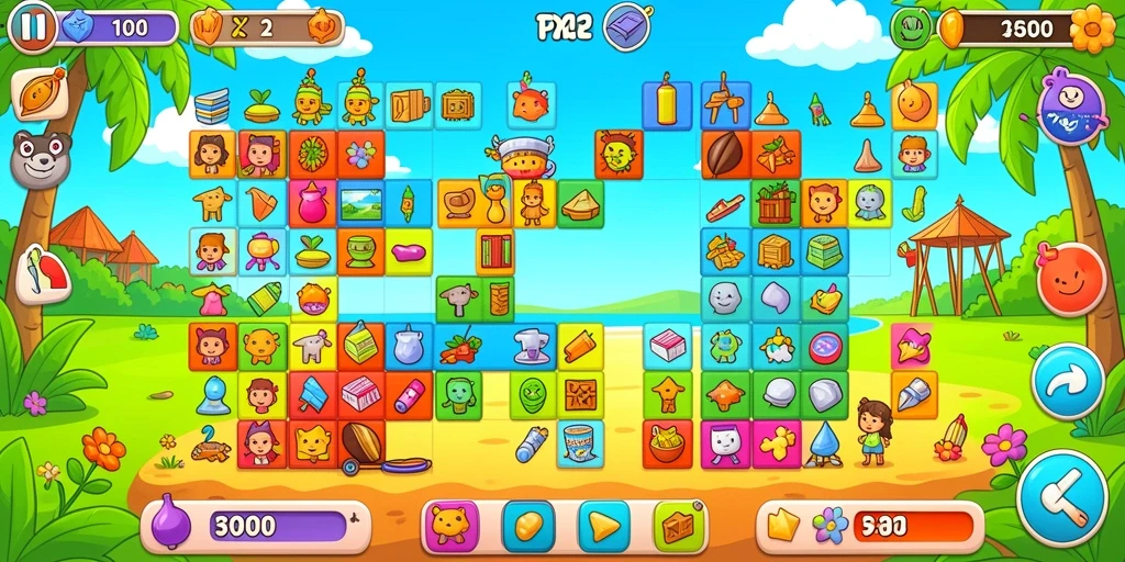 Tangkapan layar menampilkan interaksi multiplayer yang seru.