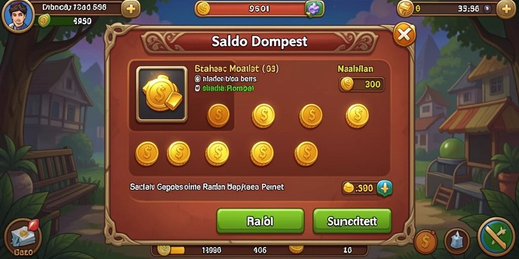 Tampilan grafik yang memukau dari salah satu slot favorit.