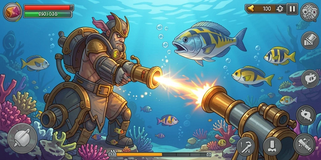 Interaksi multiplayer yang mendebarkan.