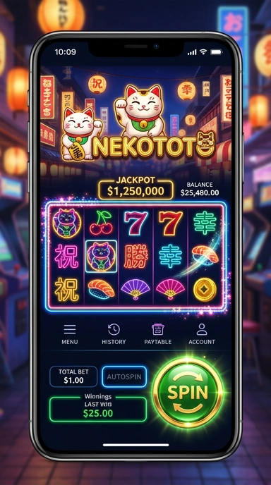 nekototo — layar beranda